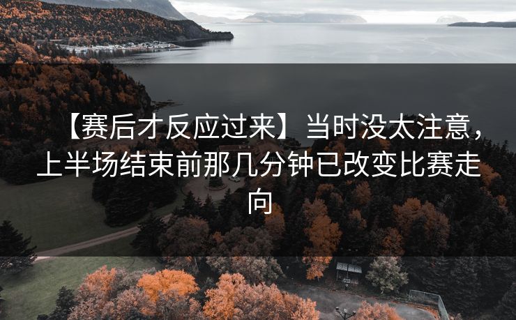 【赛后才反应过来】当时没太注意，上半场结束前那几分钟已改变比赛走向